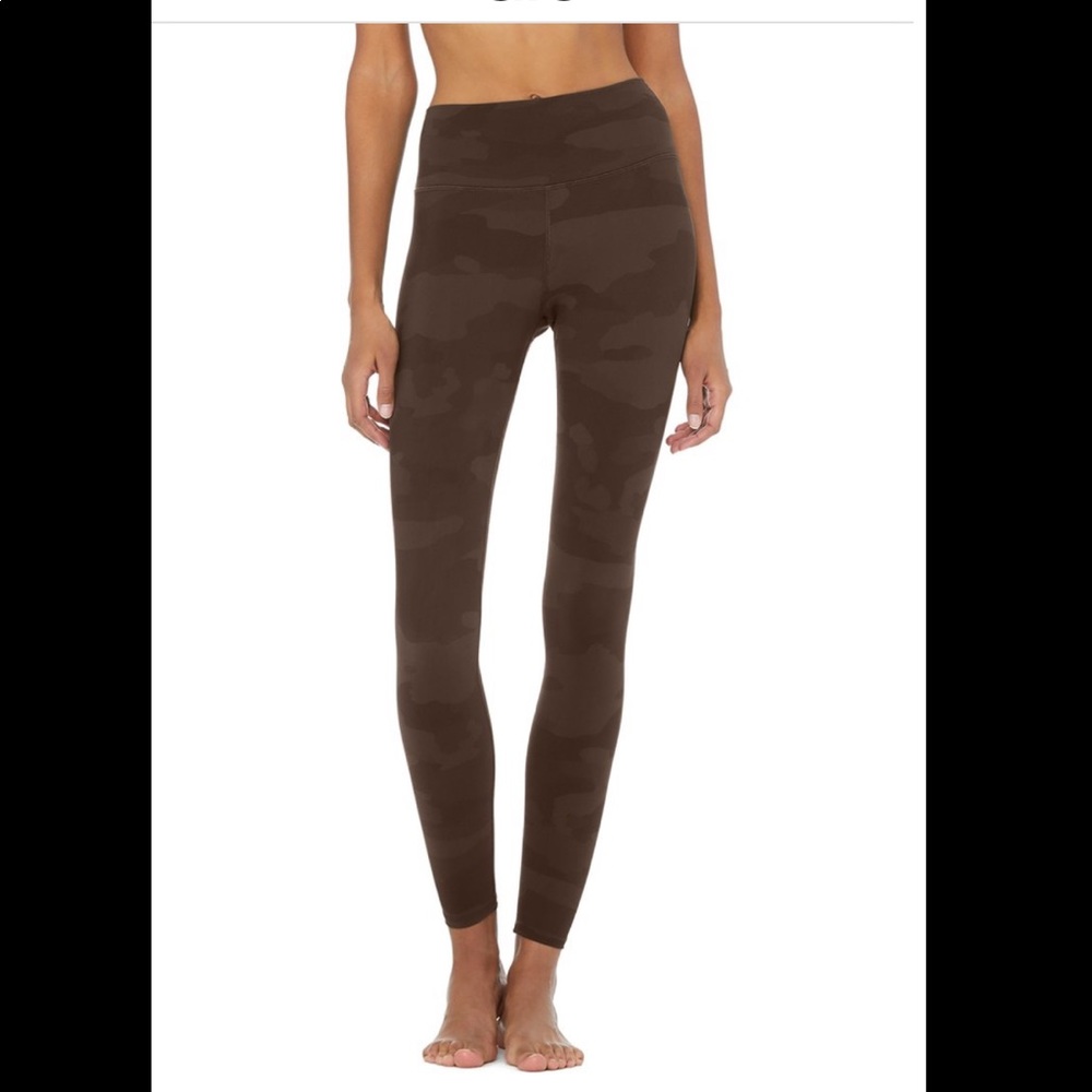 Alo High-Waist Camo Vapor Legging Coco Camo
